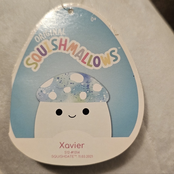 Squishmallows Xavier The Mushroom 16 Inch Plush Toy NWT - Picture 5 of 10